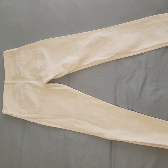 Mid-rise Cropped White Express Jeggings - Picture 2 of 3